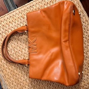 Michael Kors small handbag, burnt orange color